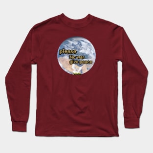 world peace. Long Sleeve T-Shirt